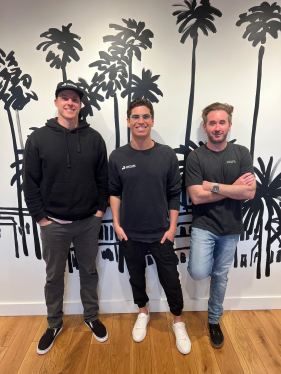 Datum Source founders Thomas Cobbs, Rob Pakalski and Ryan Nagle