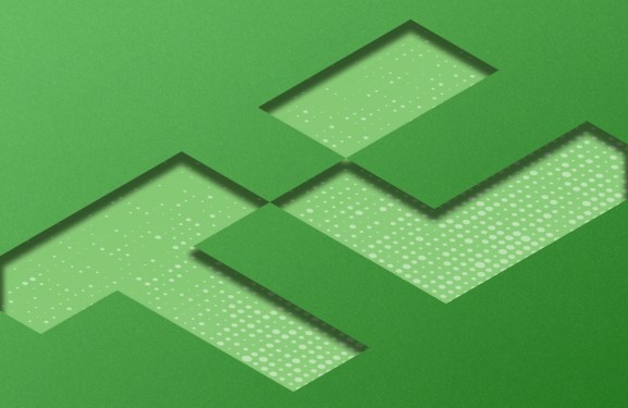 techcrunch podcast logo in green