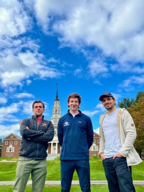 Pryzm cofounders Nick LaRovere, Matt Hawkins and David Istrati